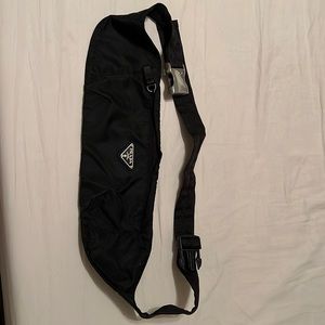 Prada nylon waist bag